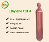 99.95% Organic Gases Ethylene C2H4 Ethene in Specialty Glass For Automotive Industry