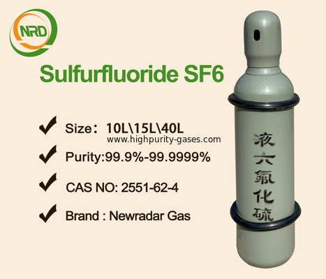 Cylinder Packed Sulfur Hexafluoride Gas For Gas sealed Combination Capacitors