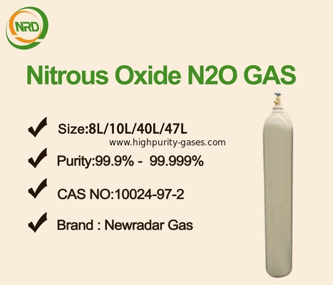99.999% High Purity Gases Nitrating Agent With Man - Made , ISO 9001 Certification