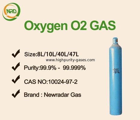 Water Soluble Oxygen Gas O2 / Non Toxic Gas High Concentration
