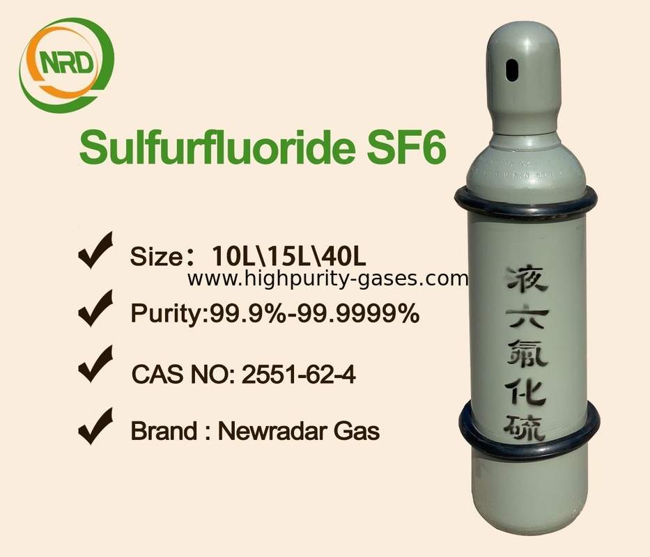 Cylinder Packed Sulfur Hexafluoride Gas For Gas sealed Combination Capacitors