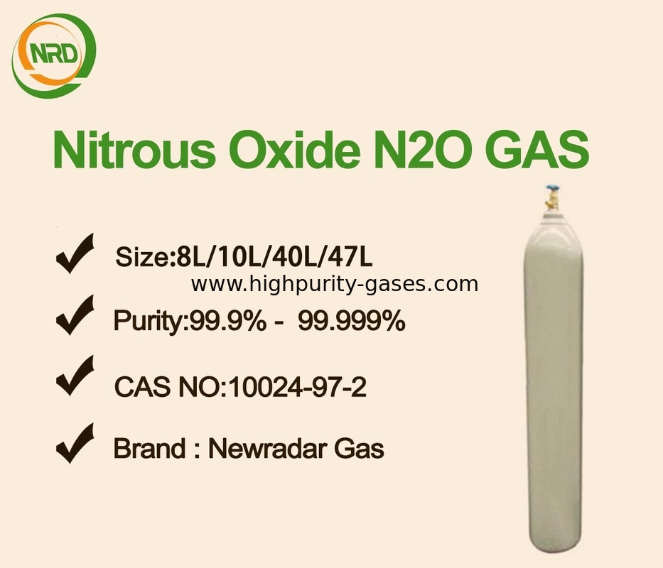 99.999% High Purity Gases Nitrating Agent With Man - Made , ISO 9001 Certification