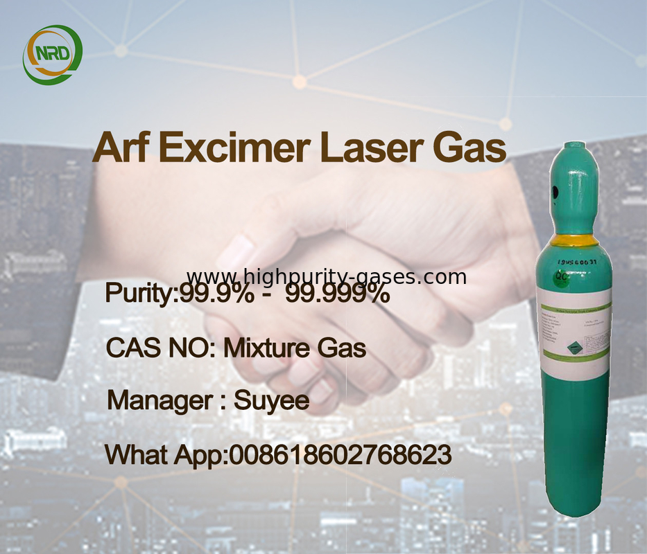 Premixed Gas Argon Fluoride , ArF Gas Mixtures 193nm Lithography