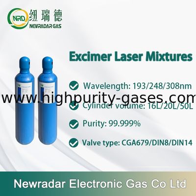 2025 Premix ArF Gas für B&L Teneo 317 Zylinder 20L Din 8 Argon Neon F2